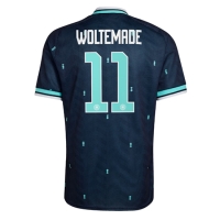 Camiseta Alemania Nick Woltemade #11 Segunda Equipación Replica Mundial 2026 mangas cortas